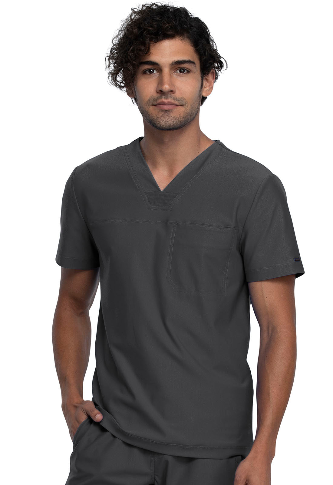 Men's Men's Tuckable V-Neck Top - Pewter